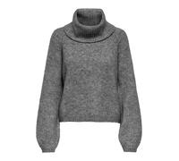 ONLY Rollkragenpullover in Grau - Größe M | Damen Pullover Cardigans