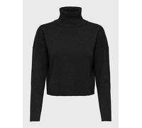 ONLY Rollkragenpullover in Schwarz - Größe M | Damen Pullover Cardigans