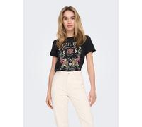 Only Lucy T-Shirt Frauen in Gr. S in Schwarz