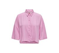 ONLY - ONLASTRID LIFE 2/4 CROP SHIRT WVN NOOS begonia pink - Gr. - L