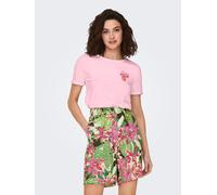ONLY - ONLKITA S/S DRINKS TOP BOX JRS Romance Rose - Gr. - XS
