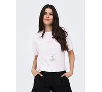 ONLY - ONLEMMINA S/S TOP BOX JRS Bright White - Gr. - L