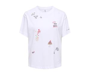 ONLY Shirt in Weiß - Größe S | Damen Tops