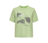 ONLY Shirt "New Flora" in Grün - Größe M | Damen Tops