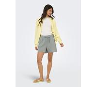 Only Relaxed Fit Shorts aus reiner Baumwolle Modell 'THYRA' in Schilf, Größe XL
