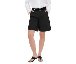 ONLY Shorts Rosalie in Schwarz mit hohem Bund XL Loose Fit