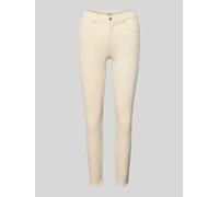 Only Skinny Fit Jeans aus Baumwoll-Mix Modell 'BLUSH' in Ecru, Größe S/30