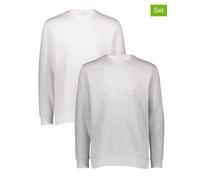 ONLY & SONS 2er-Set: Sweatshirts in Grau - Größe L | Herren Plussize