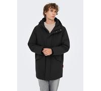 Only & Sons - Bekleidung ONSSAYN WATERPROOF STRETCH PARKA OTW - Schwarz - Größe S
