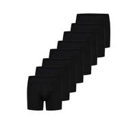 Only & Sons Boxershorts Herren lang ONSSCOTT 8er Pack Baumwolle Basic Trunks Unterhosen Unterwäsche Retroshorts Set Boxer Shorts Stretch, Größe:XXL, Farbe:Black (Pack 4)
