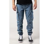 Only & Sons - Cam Stage Cargo Light Blue Denim - Jeans - Blau - W29 / L34 - 80% Baumwolle, 18% Polyester, 2% Elastan,Denim Blau W29 / L34