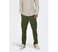 ONLY & SONS Cargohose in Khaki - Größe W30/L32 | Herrenhosen
