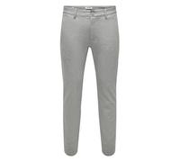 ONLY & SONS Chino in Grau - 72% | Größe W28/L32 | Herrenhosen