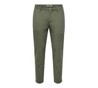 ONLY & SONS Chino "Mark" - Slim fit - in Khaki - Größe W28/L32 | Herrenhosen