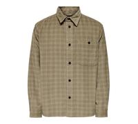 only & sons - Cord-Überhemd - Onswaleed braun - Gr. - L