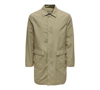 Only & Sons Hayne Coat leichte Mac-Jacke für Herren, Chinchilla, M