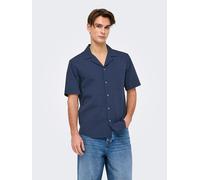 Only & Sons EYE Kurzarmhemd - blau / S