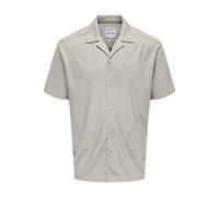 Only&Sons Hemd Herren Regular Fit grau, S