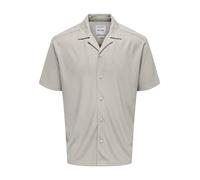 Only&Sons Hemd Herren Regular Fit grau, L