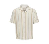 ONLY & SONS Hemd - Regular fit - in Creme - Größe M | Herren Plussize