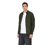 ONLY & SONS Hemd 'Onscaiden Solid' - Kambaba / XXL