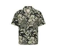 ONLY & SONS Hemd - Regular fit - in Beige - Größe L | Herren Plussize