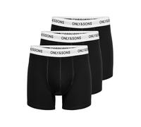 Only & Sons ONSFITZ SOLID BLACK M Black BLACK WAIST & BLACK LOGO 22028589 (833600) Schwarz M