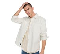 Only & Sons Herren Freizeit Hemd ONSALP 2PKT WASHD CORD - Relaxed Fit