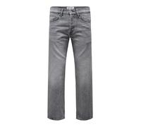 Only & Sons Herren Jeans Only & Sons Male Normal Geschnitten Jeans Onsedge Mid Rise Gerade Geschnitten Jeans