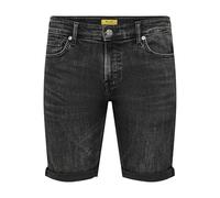 Jeansshorts mit Label-Patch M men Schwarz