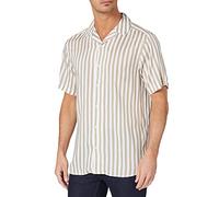 Freizeithemd aus Viskose mit Reverskragen Modell 'WAYNE' M men Beige