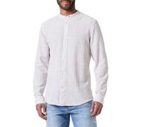 ONSCAIDEN LS MAO STRIPE LINEN SHIRT NOOS - S