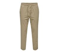 ONLY & SONS Herren Male Onslinus Verjüngt Stoffhose, Coriander, L EU