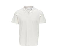 Only & Sons Herren Onsabraham Reg Ss Resort Polo Cs, Egret, M