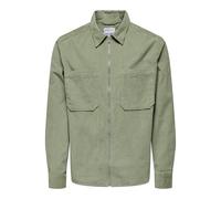 ONLY & SONS Herren ONSALP 14W RLX 2PKT WASHD Cord Zip NOOS Hemd, Seagrass, Medium