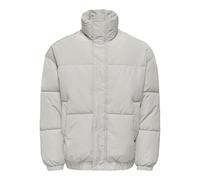 ONLY & SONS Herren Onsalpha Puffer Jacket OTW Noos, Mirage Gray, m