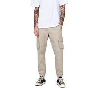 ONLY & SONS Herren ONSCAM Stage Cargo Cuff PK 6687 NOOS Hose, Silver Lining, 33/32