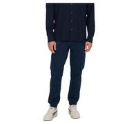 ONLY & SONS Herren ONSCAM Stage Cargo Cuff PK 6687 NOOS Hose, Dress Blues, 31/32