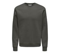 ONLY & SONS Herren Onsceres Crew Neck Noos, Beluga, XS