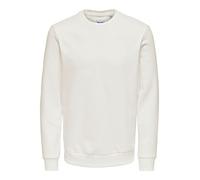ONLY & SONS Herren Onsceres Crew Neck Noos Sweatshirt, Cloud Dancer, XXL EU