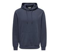 ONLY & SONS Hoodie "Ceres" in Dunkelblau - Größe S | Herren Sweatshirts Jacken