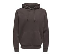 ONLY & SONS Herren Onsceres Hoodie Sweat Noos, Mulch, Large