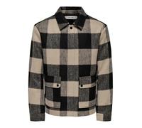 ONLY & SONS Herren Onsconnor Life Check Jacket OTW, Silver Lining, xx_l