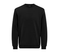 ONLY & SONS Herren Onsconnor Reg Crew Neck Noos Sweatshirt, Schwarz, M EU