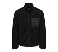 ONLY & SONS Herren Onsdallas Sherpa Jacket OTW Vd Fleecejacke, Black, M