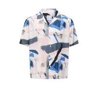 Only & Sons Herren Onsdash Life Reg Dig AOP Ss Resort Shirt, Keepsake Lilac, M