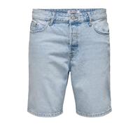 Only & Sons Jeans-Shorts ONSEDGE LB 2041 Denim hellblau XL