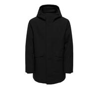 Only & Sons Herren Onsenrico Waterproof Stretch Parka Noos, Schwarz, XS EU