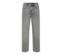 Loose-fit-Jeans ONLY & SONS "ONSFADE LOOSE WB 6778 A14 DNM NOOS", Damen, Gr. 30, Länge 32, blau (medium grau denim), Denim/Jeans, Obermaterial: 100% Baumwolle, Abriebeffekte, loose fit, Jeans (7191893