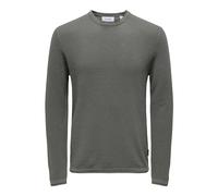 Only & Sons FELIX Strickpullover R-Neck - dunkelgrau / XL